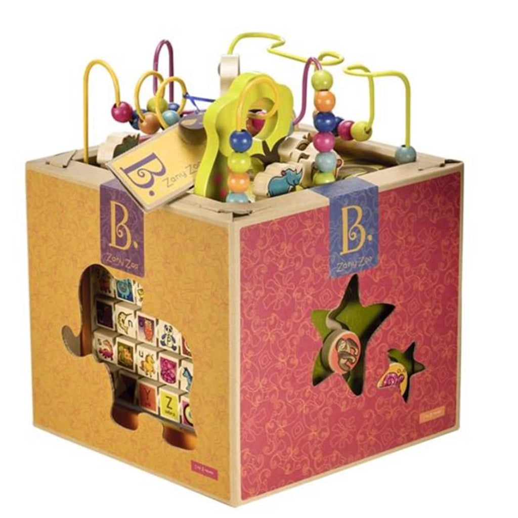 2026 2025 B. toys Cube d’Activités Zany Zoo – Jouet Éducatif et Ludique pour Tout-Petits