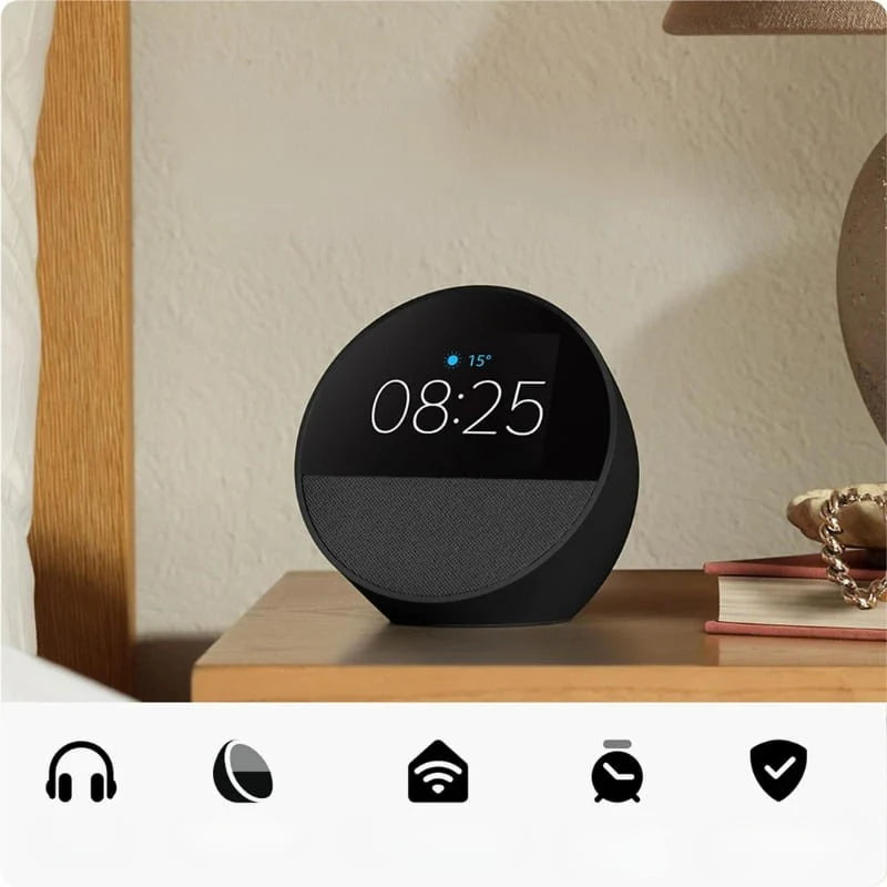 2026 Echo Spot 2025 Noir Assistant vocal connect -