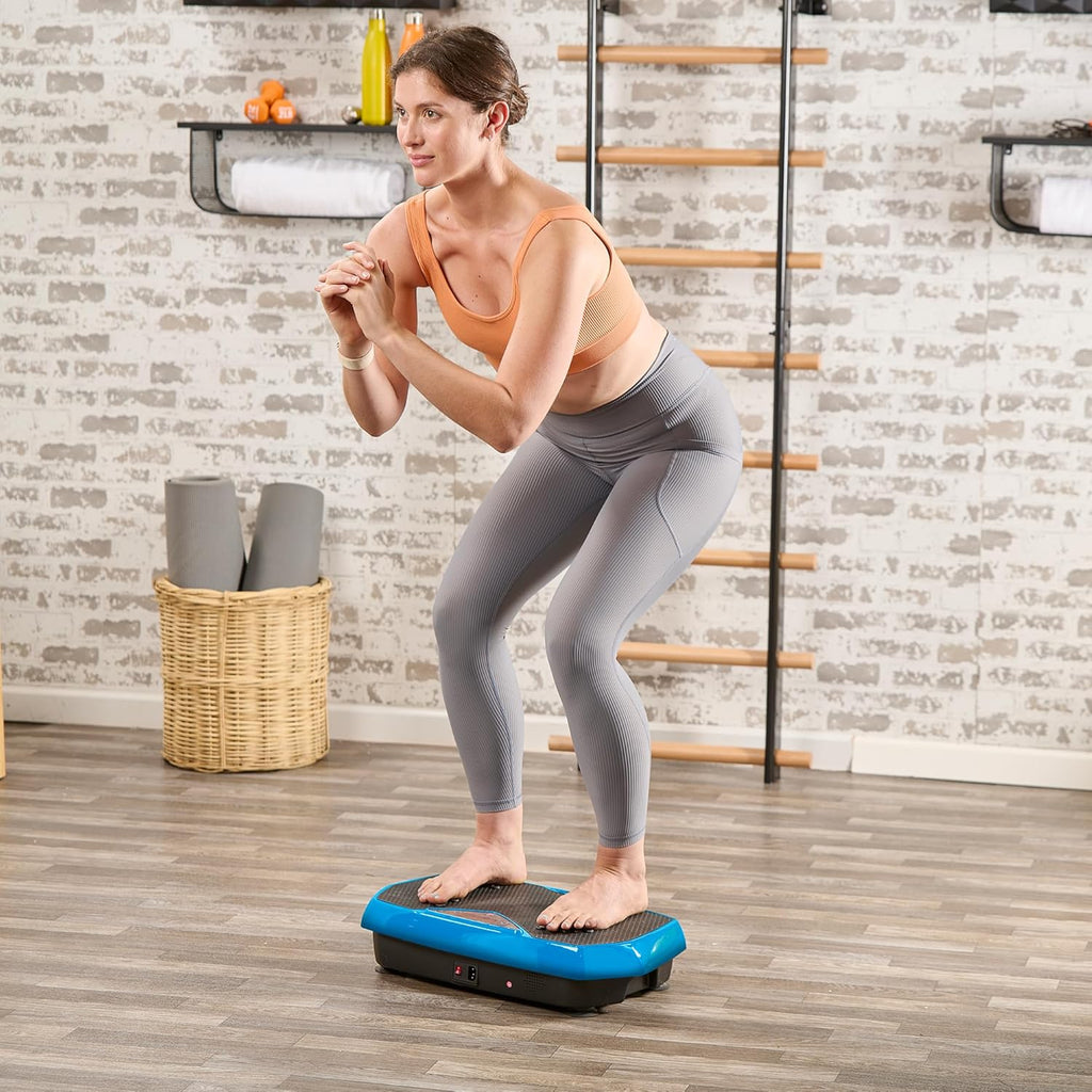 2026 2025 Lifepro Plateforme Vibrante d’Exercice avec Points d’Acupuncture Magnétiques - Plateforme Vibrante pour Tout le Corps pour Débutants et Récupération - Massage Drainage Lymphatique pour Tonification Musculaire et Fitness Général