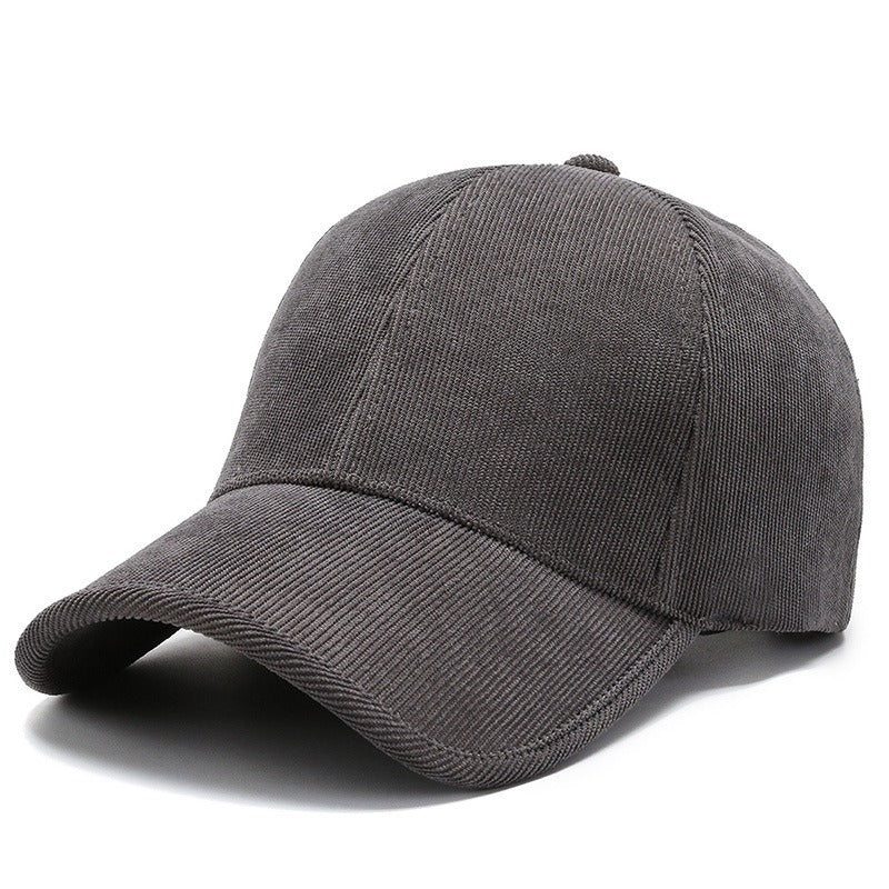 2026 Casual Corduroy Baseball Cap Adjustable Everyday Unisex Style