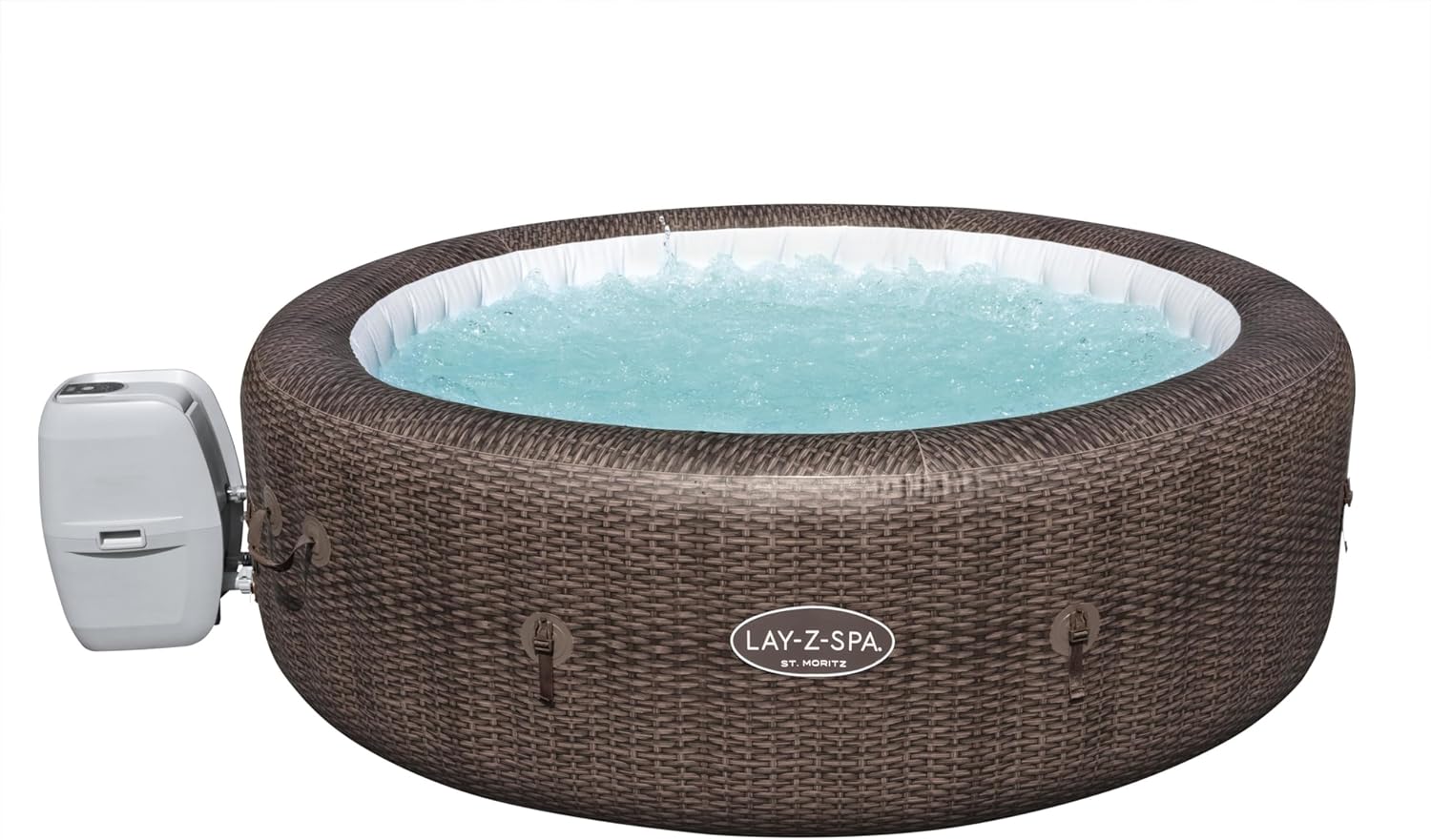 2026 Spa gonflable rond BESTWAY Lay-Z-Spa® Miami Airjet™ 2 - 4 personnes