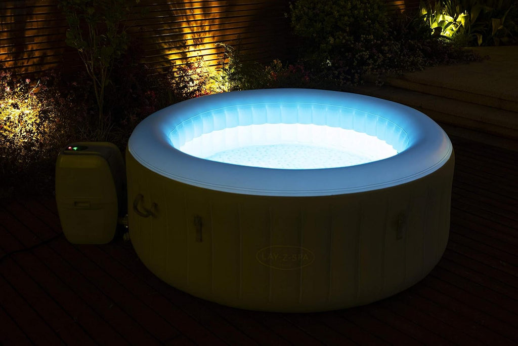 2026 Spa gonflable rond BESTWAY Lay-Z-Spa® Miami Airjet™ 2 - 4 personnes