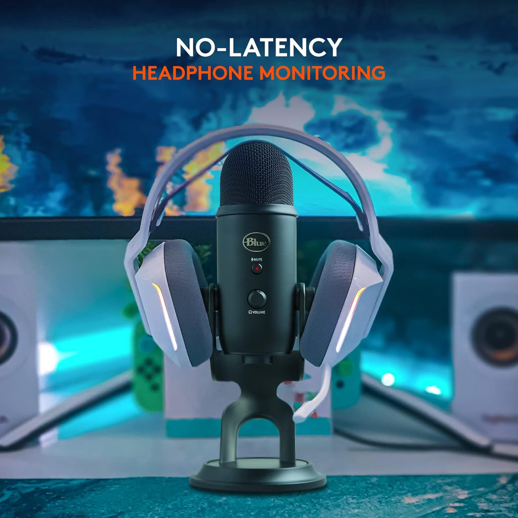 2026 2025 Logitech for Creators Microphone USB Blue Yeti (Noir)