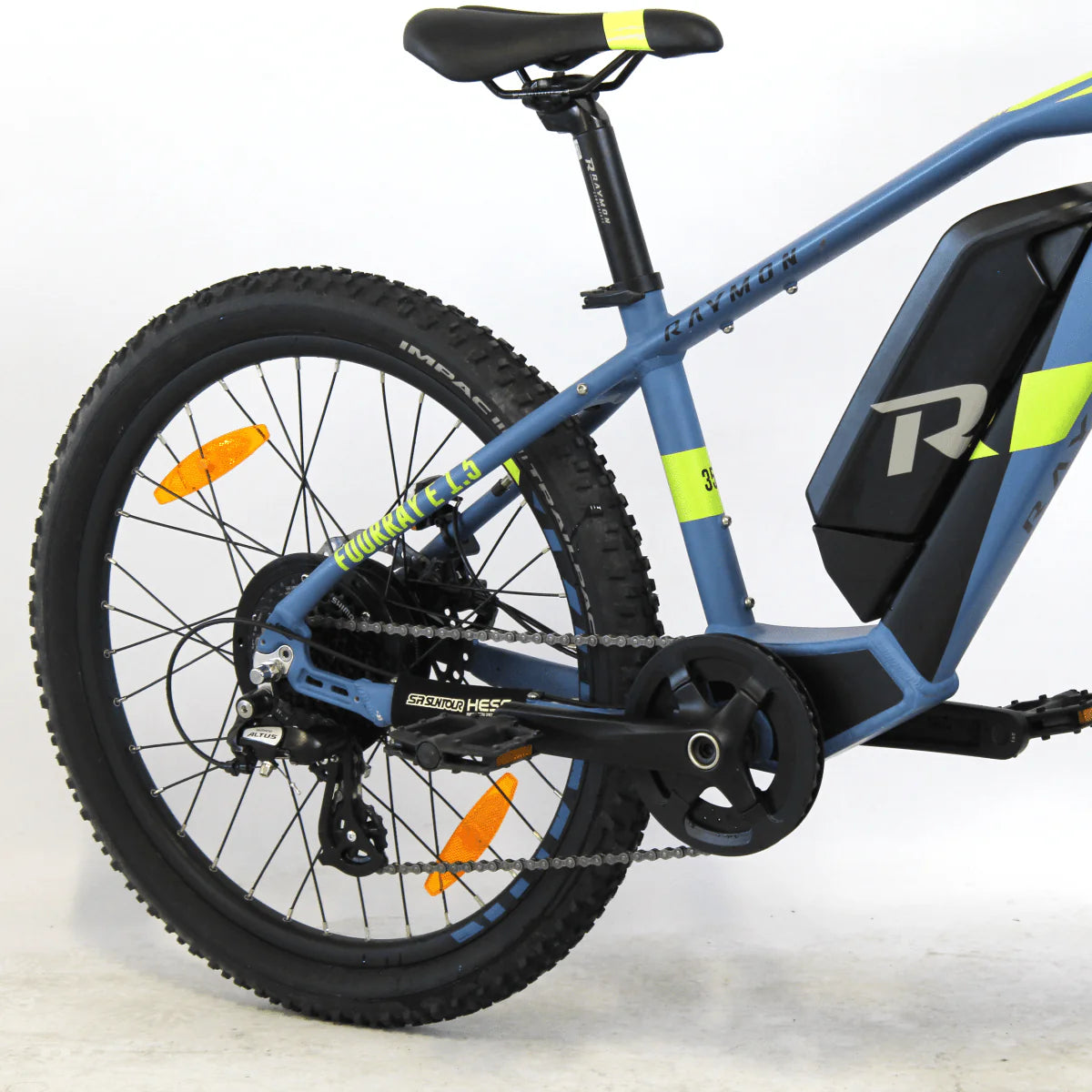 2026 VTT électrique Raymon pour enfant FourRay E 1.5 bleu