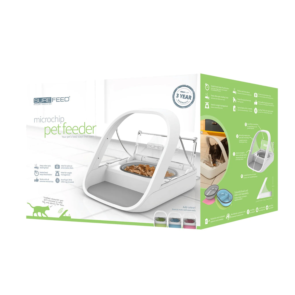 2026 2025 Surefeed Distributeur Automatique à Microchip, Gamelle Intelligente pour Chiens et Chats