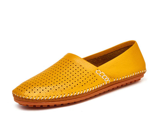 2026 Men's Comfortable Rubber Sole Slip On Casual Driving Loafers