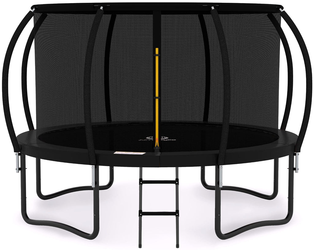 2026 Trampoline d’extérieur JUMPZYLLA avec filet de sécurité pour enfants – 8 FT