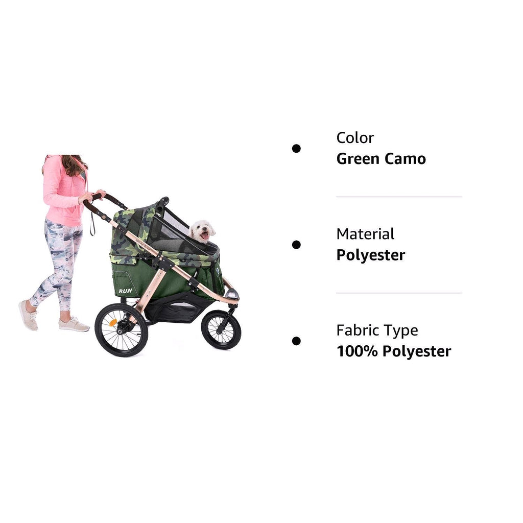 2026 Buggy de jogging sportif pour animaux avec roues en caoutchouc confort