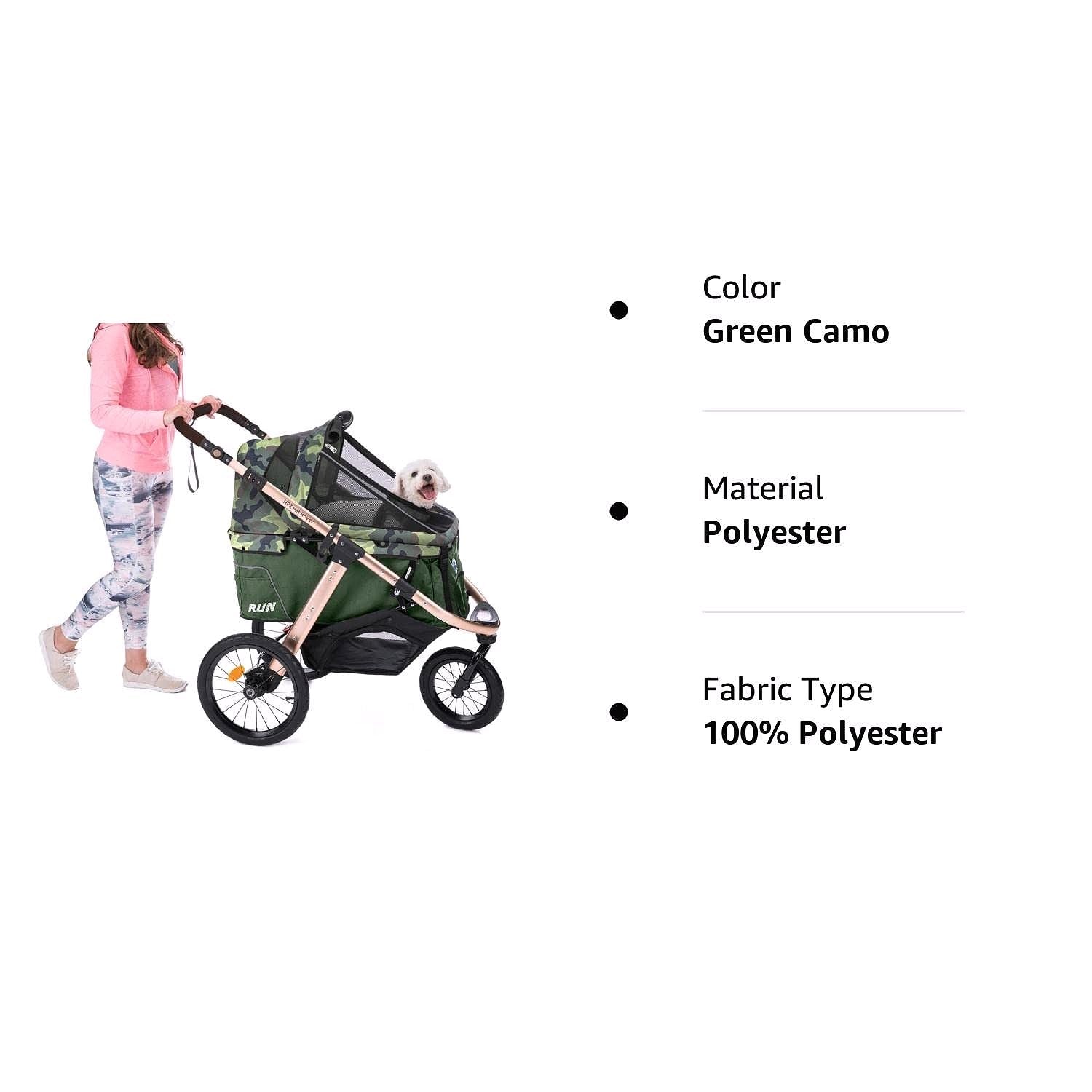 2026 Buggy de jogging sportif pour animaux avec roues en caoutchouc confort