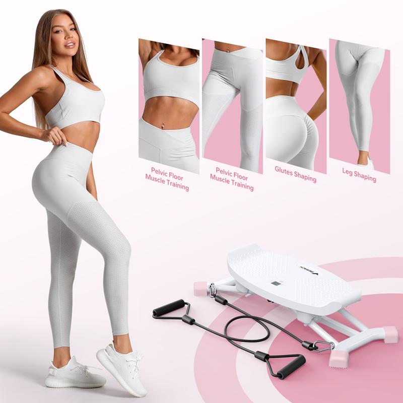 2026 Merach Balancing Machine, Leg Exercise Low Impact Plyometric Training Fun Cardio Trainer Full Body Aerobic Exercise Equipment