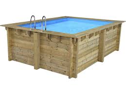 2026 Habitat et Jardin Piscine Bois Rectangle Caimans - 4.10 x 3.00 x 1.24 m