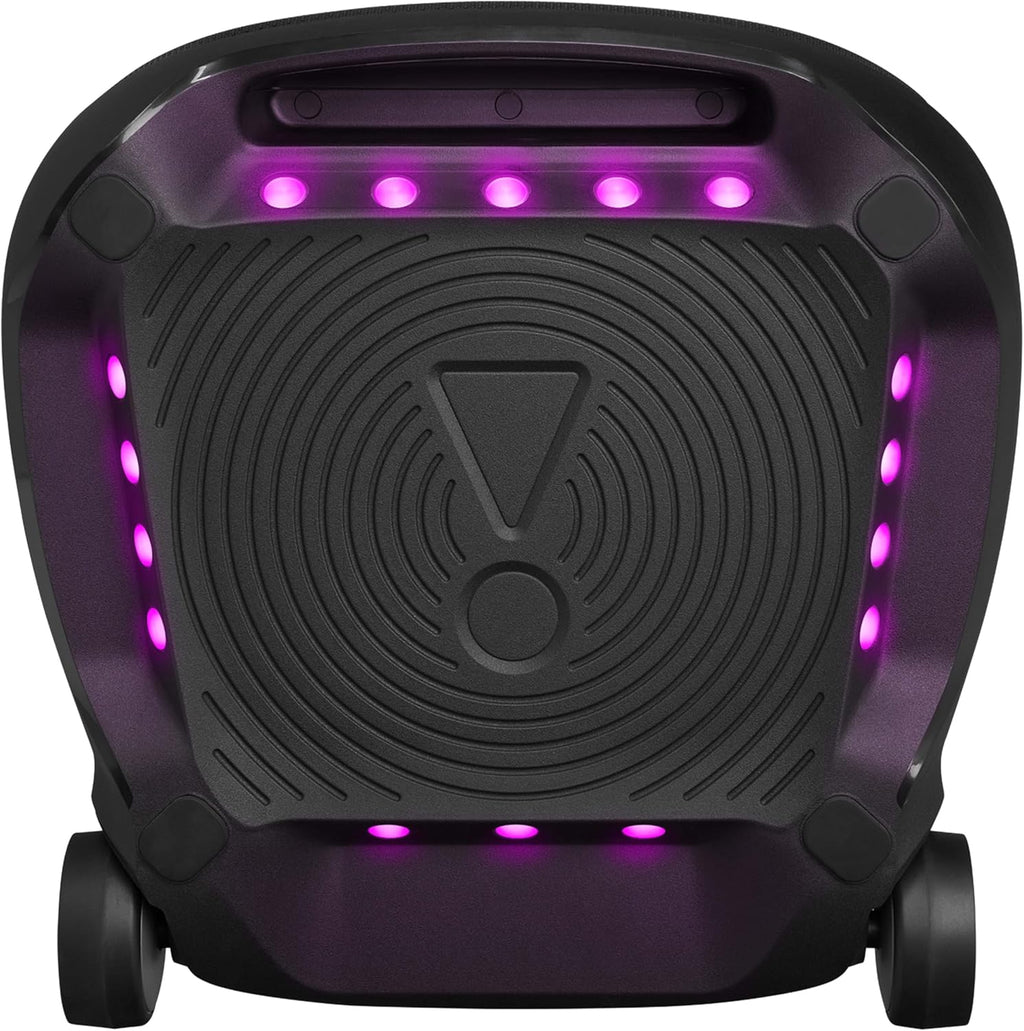 2026 PartyBox Club 120,Enceinte portable de soirée,poignée pliable ergonomique,jeu de lumières,12 heures d'autonomie,résistante aux éclaboussures IPX4,noir,Prise européenne (Type C) -