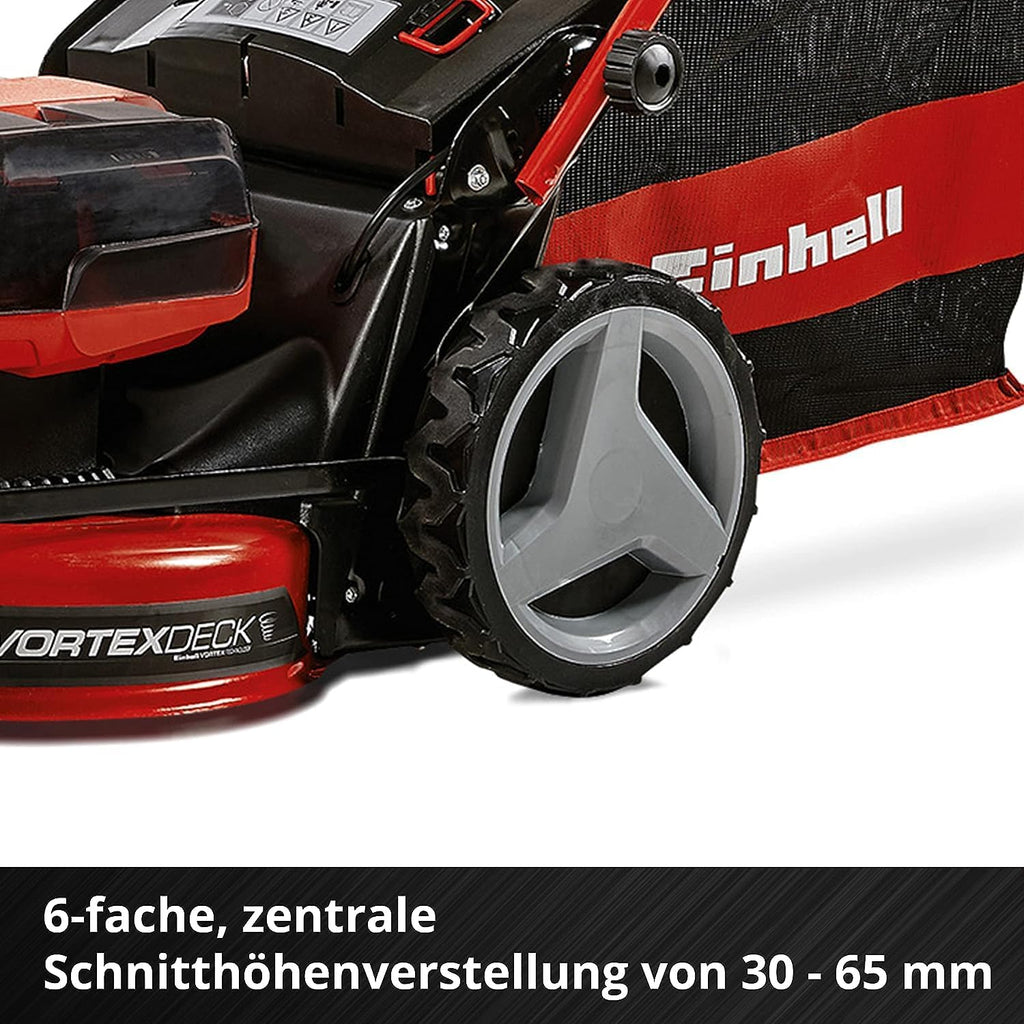 2026 2025 Einhell Professional GP-CM 36/47 S HW – Tondeuse Gazon Sans Fil 36V, Autotractée, Moteur Sans Charbon, Édition Limitée avec 4 Batteries 4,0Ah