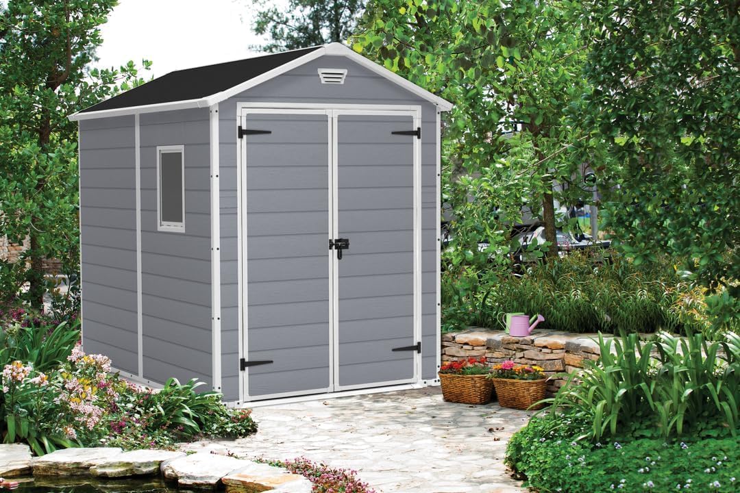 2026 2025 Keter Manor 68 – Abri de Jardin 4,1 m² Étanche & Anti-UV, Édition Limitée