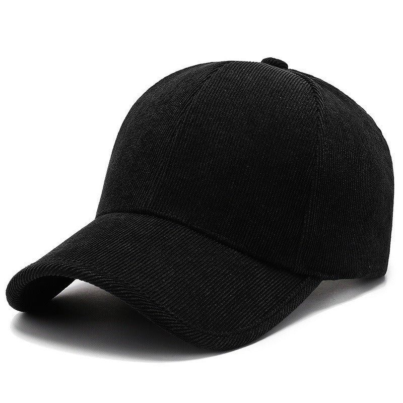 2026 Casual Corduroy Baseball Cap Adjustable Everyday Unisex Style