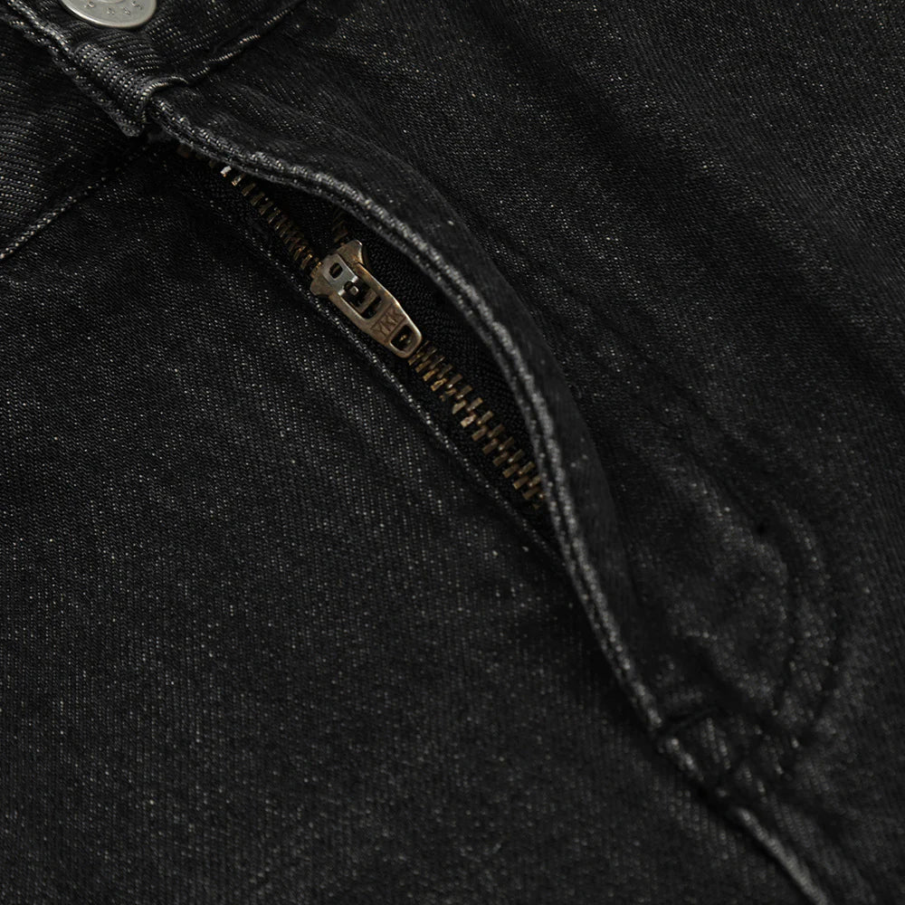 2026 Men's Casual Straight Cut Wide Leg Denim Trousers Everyday Style