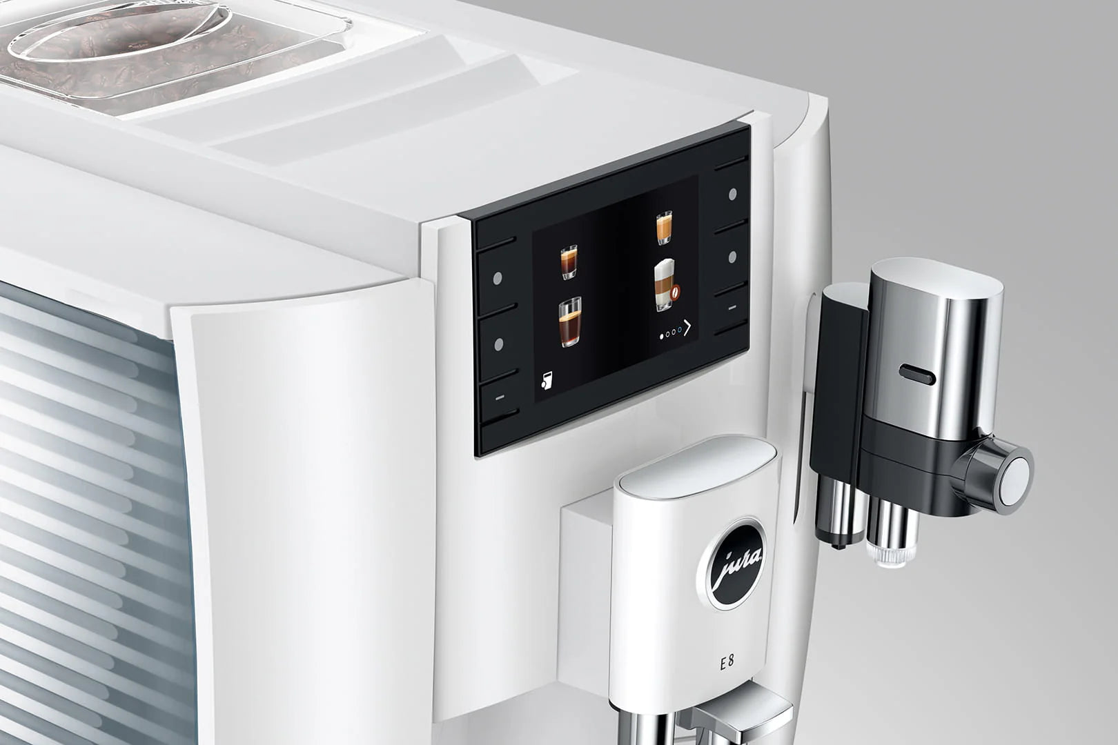 2026 Jura E8 Piano White EC