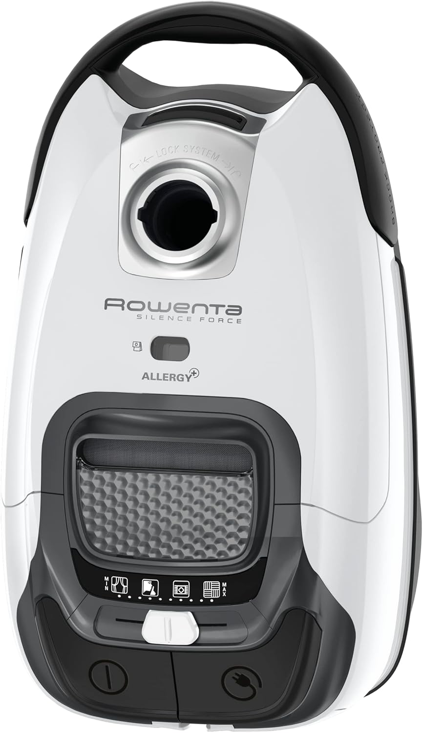 2026 2025 Rowenta RO7451EA – Aspirateur Silence Force Effitech, Ultra-Silencieux 57 dB, Haute Filtration, Sac XXL, Édition Limitée