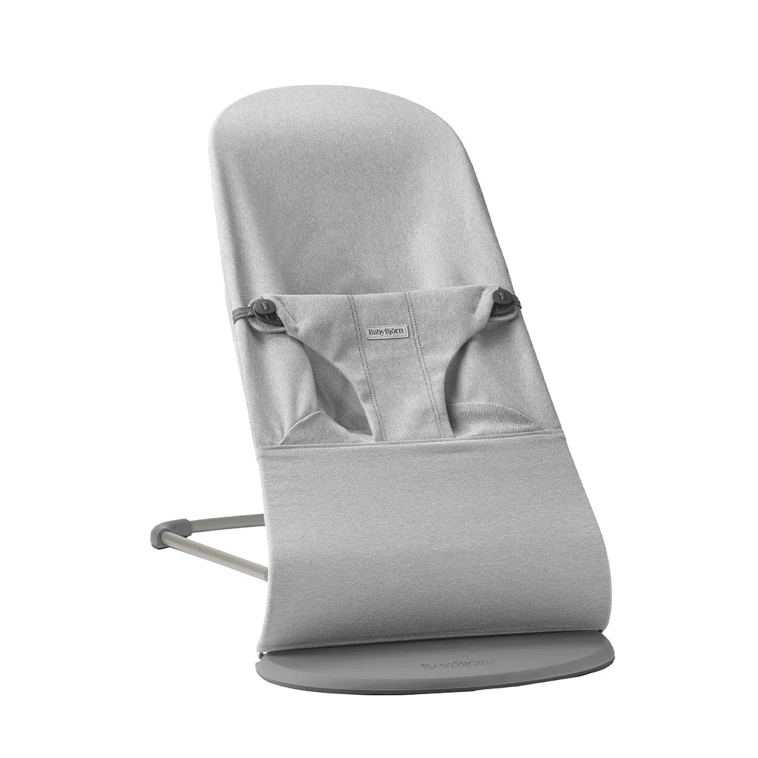 2026 2025 BabyBjörn Bouncer Bliss Woven Mélange - Gris Clair