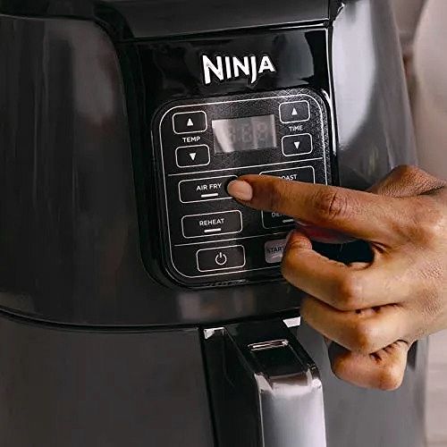 2026 Friteuse à air Ninja AF101, 4 Qt, Noir/Gris