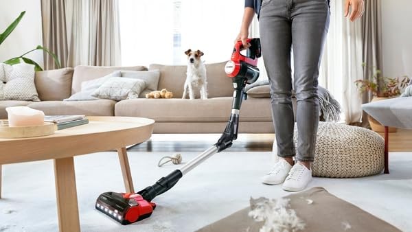 2026 2025 Bosch BCS711PET Scopa elettrica ricaricabile Unlimited 7 ProAnimal Rosso (Bosch Unlimited 7 BCS711PET ProAnimal)