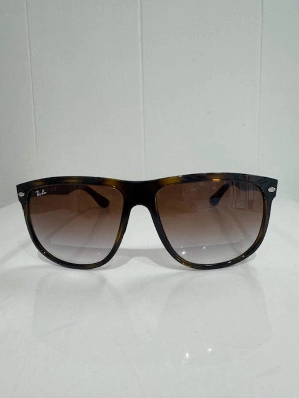 2026 2025 Lunettes de Soleil Ray-Ban 4147 Boyfriend Havana 710/51 60 18 145 Brun Dégradé