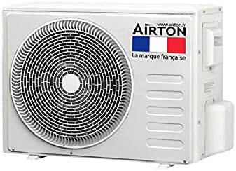 2026 Airton PACK prêt-à-poser : Pompe à chaleur/Climatiseur réversible R32-5270/5500W - 18000BTU + Liaison 4M Ready Clim (60m2 - A++) - Gaz pré-chargé.