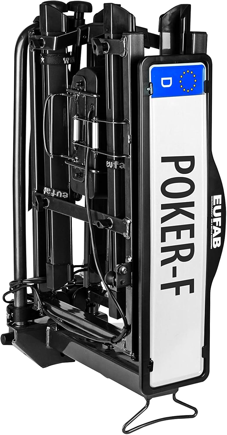 2026 EUFAB 12010LAS Porte-vélo Pliable Raven pour 2 vélos
