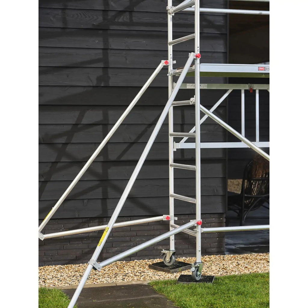 2026 chafaudage tlescopique 7,80m Aluminium - dmontable chafaudage mobile -