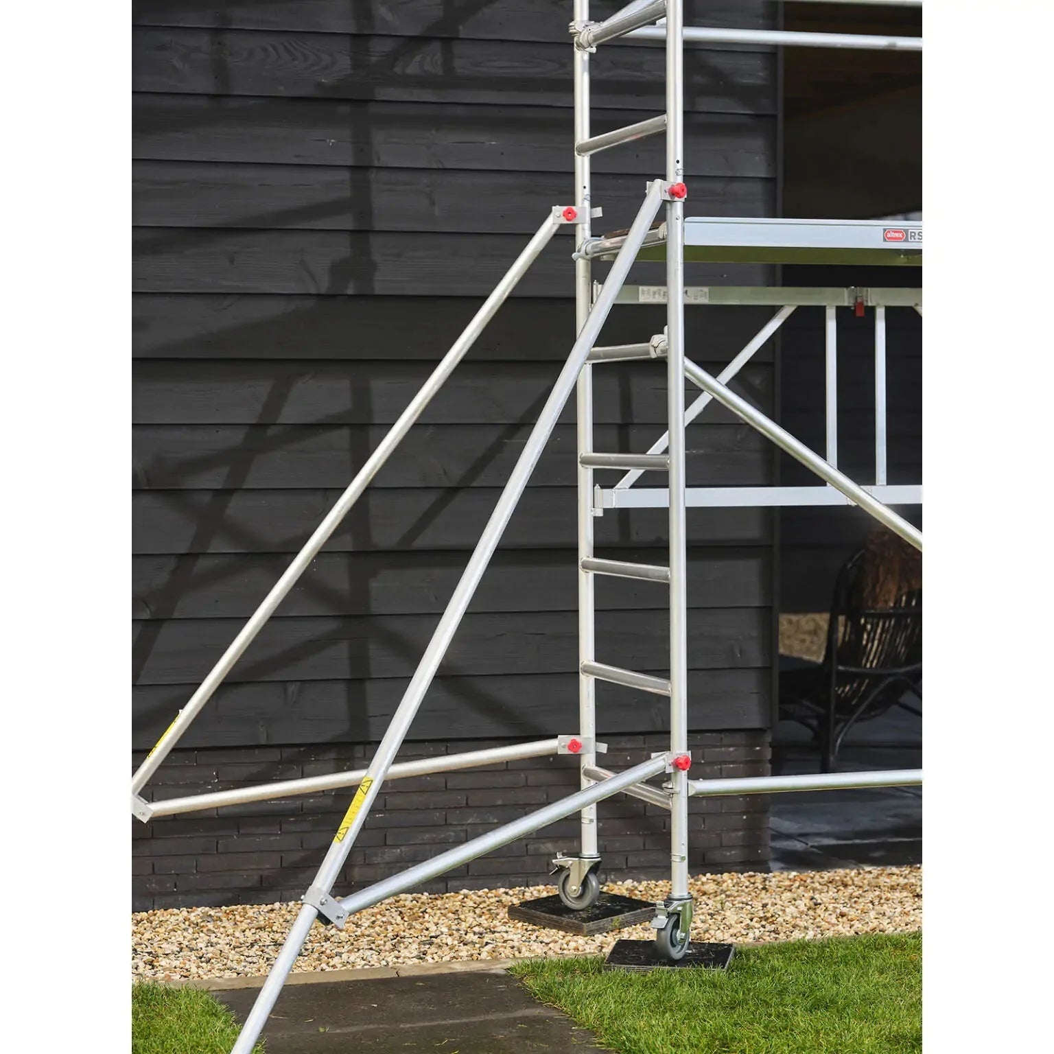 2026 chafaudage tlescopique 7,80m Aluminium - dmontable chafaudage mobile -