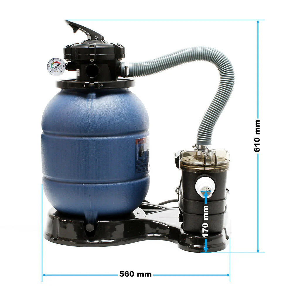2026 Filtre à sable système de filtration pompe de filtration pompe de piscine 6000 litres par heure 16_0002466