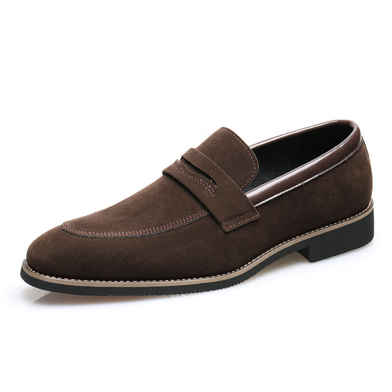 Mocassins style britannique en daim facile à porter élégance pour homme