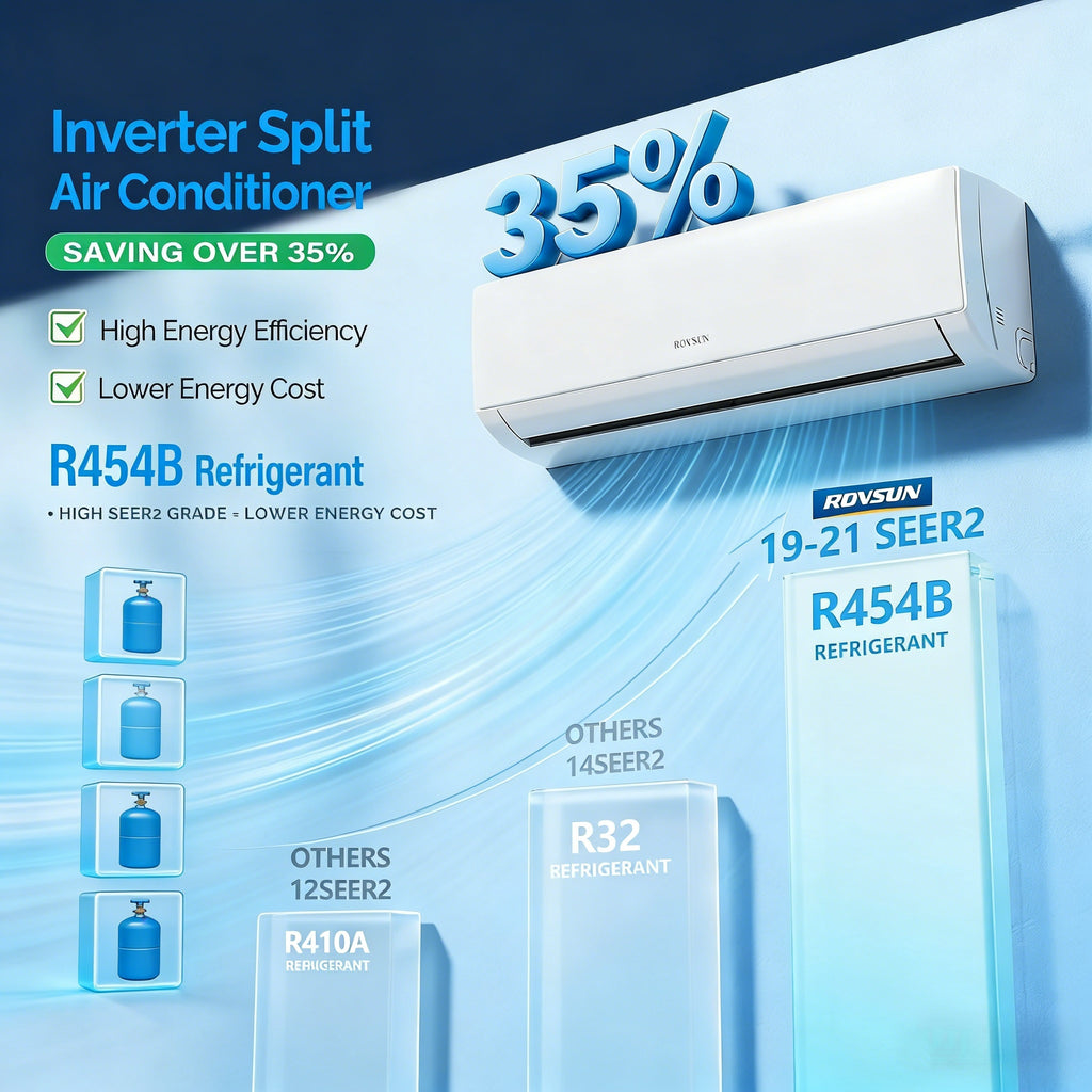 2026 12,000 BTU 21 SEER2 230V Mini Split Air Conditioner with Heat Pump Ductless Inverter & Install Kit