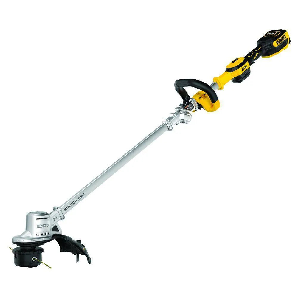 2026 2025 DEWALT DCST922P1 – Coupe-bordures sans fil 20V MAX, Moteur Sans Balais, Charnière Pliable, Édition Limitée