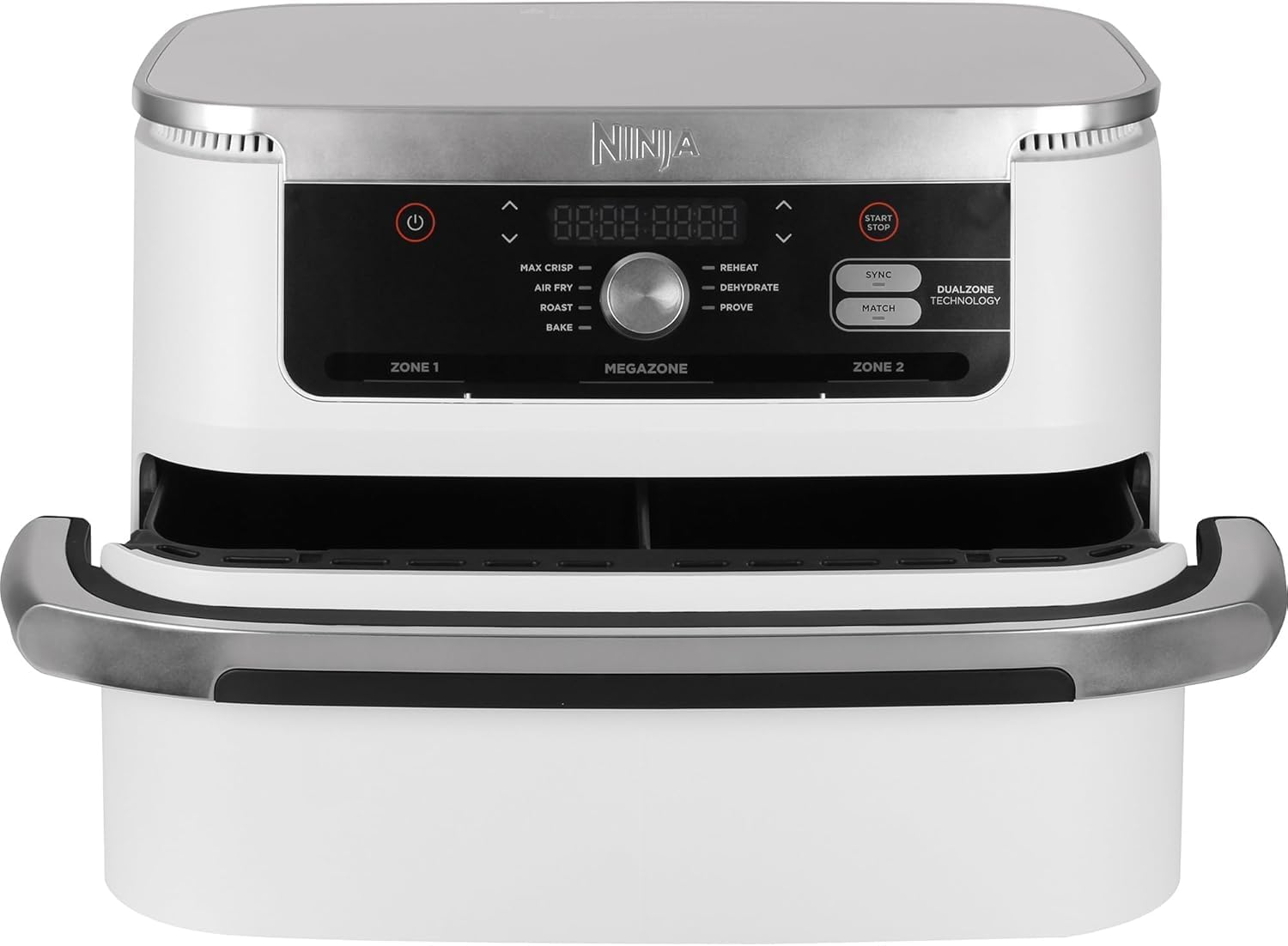 2026 2025 NINJA Foodi AF500EU – Friteuse à Air Chaud FlexDrawer 10,4 L, Double Zone avec Séparateur Amovible, 7 Fonctions de Cuisson – Édition Limitée Haute Performance