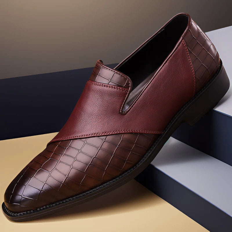 2026 Men's British Leather Dress Shoes Tassel Business Breathable Style Formal