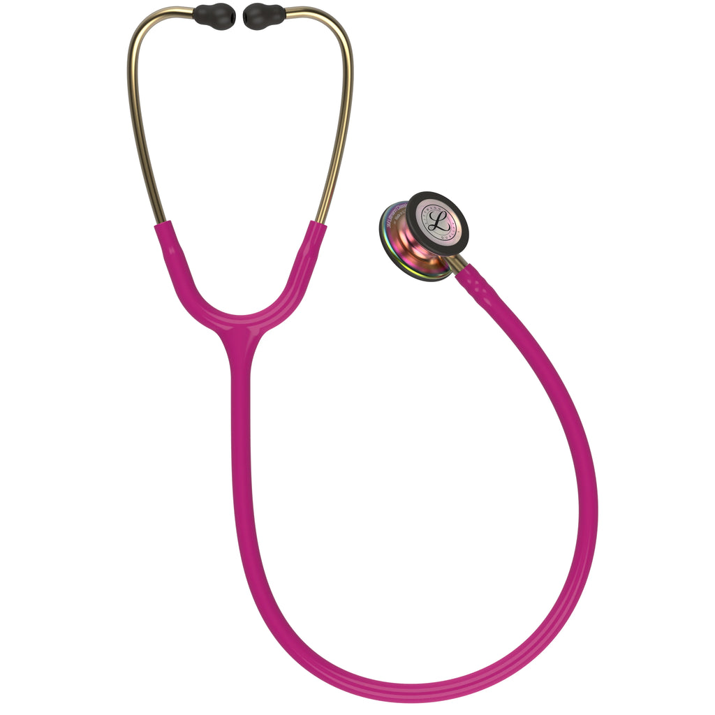 2026 2025 Stéthoscope Littmann Classic III Surveillance : Raspberry Rainbow 5806
