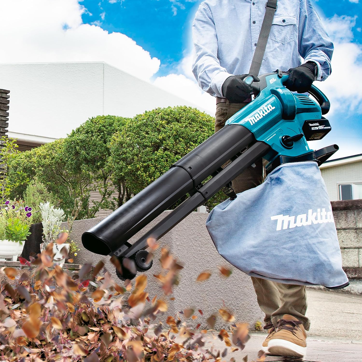 2026 Souffleur broyeur de feuilles 18V LXT (Produit seul) - MAKITA DUB187Z