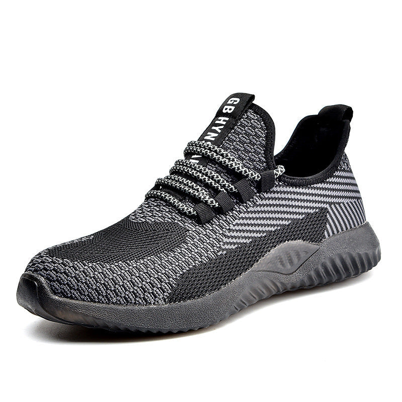 Men's Steel Toe Breathable Mesh Work Safety Trainers Sneakers - LAKD London