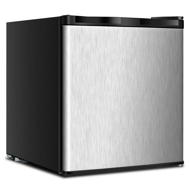 2026 Mini Congélateur Vertical Capacité 31,1 L Porte Réversible en Acier Inoxydable Contrôle Mécanique Température Réglable