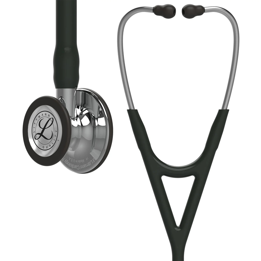 2026 2025 Stéthoscope Diagnostique Littmann Cardiology IV – Noir avec Finition Miroir – Édition Spéciale