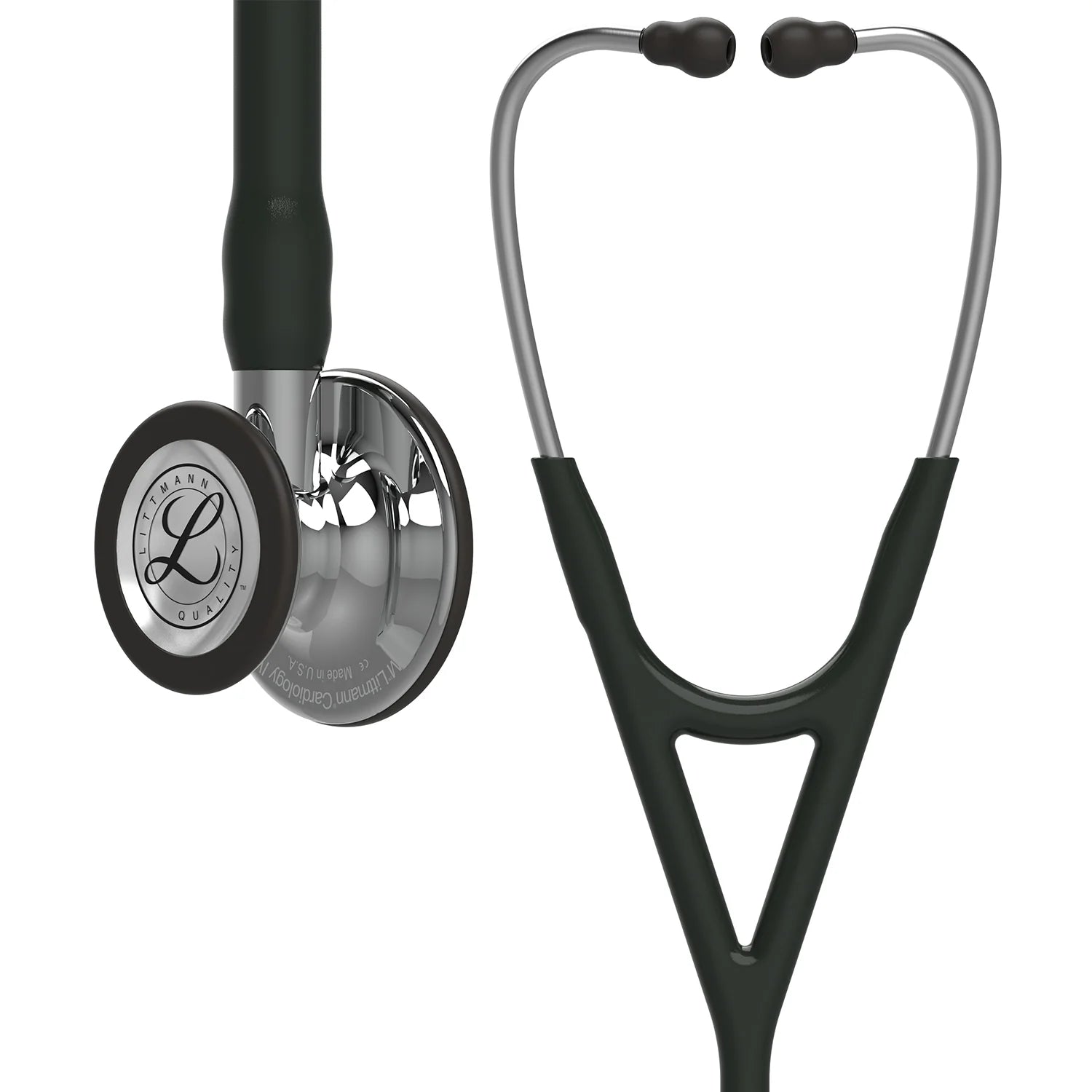 2026 2025 Stéthoscope Diagnostique Littmann Cardiology IV – Noir avec Finition Miroir – Édition Spéciale