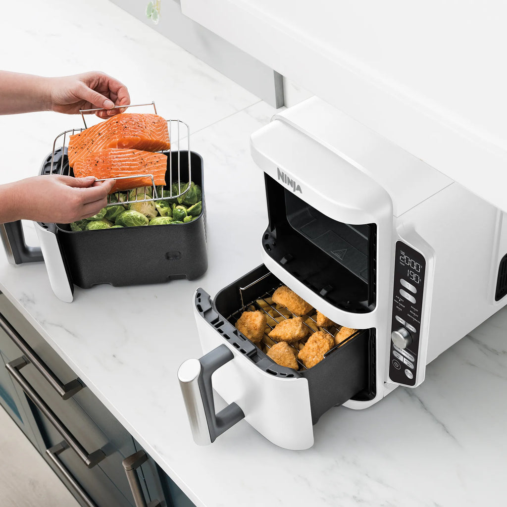 2026 2025 Friteuse à Air Ninja DoubleStack XXXL 9,5 L à 2 Tiroirs