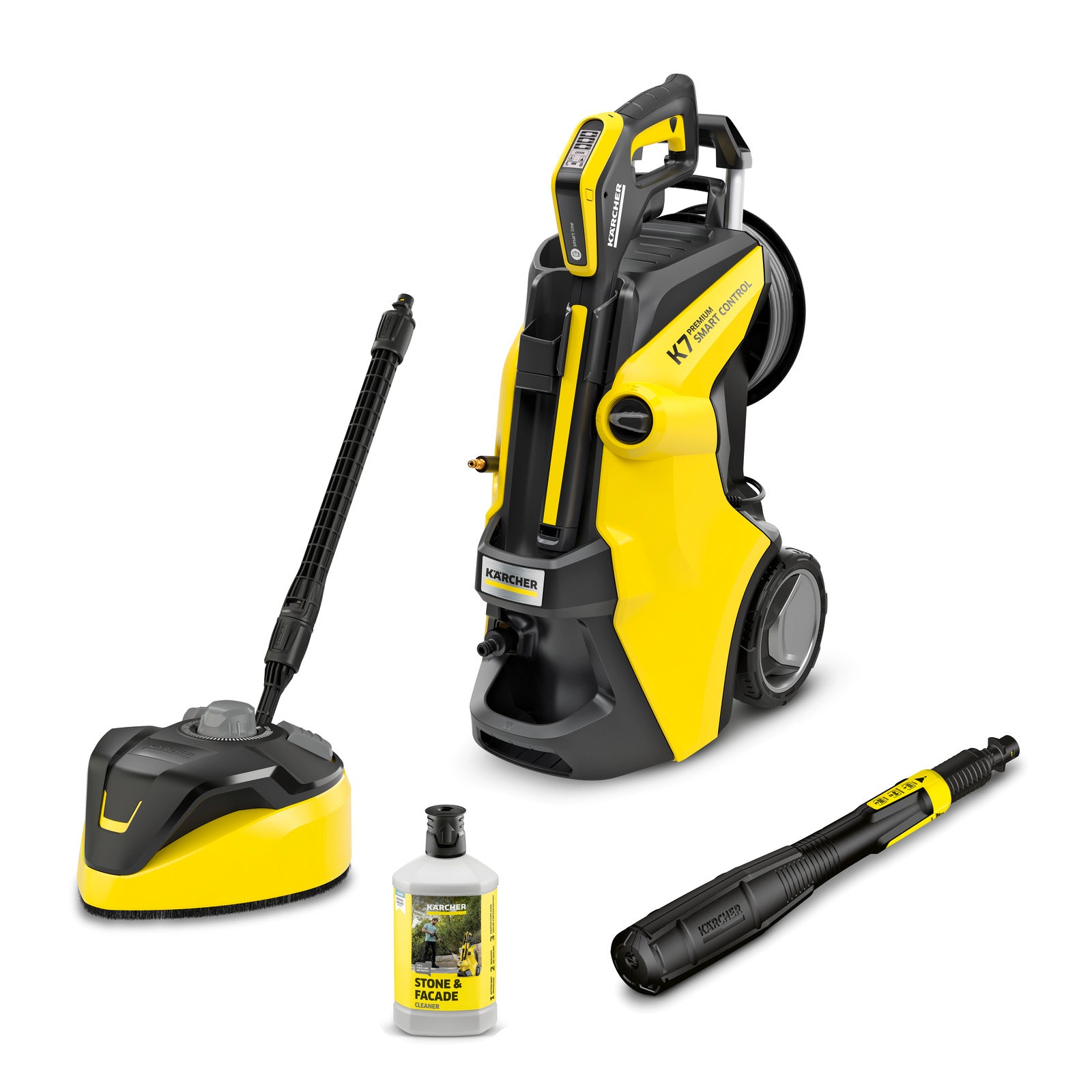 2026 Nettoyeur haute pression Karcher K 7 Premium Smart Control Flex Home - 180 bars - 600 L/h - connecté - tambour enrouleur - brosse terrasse