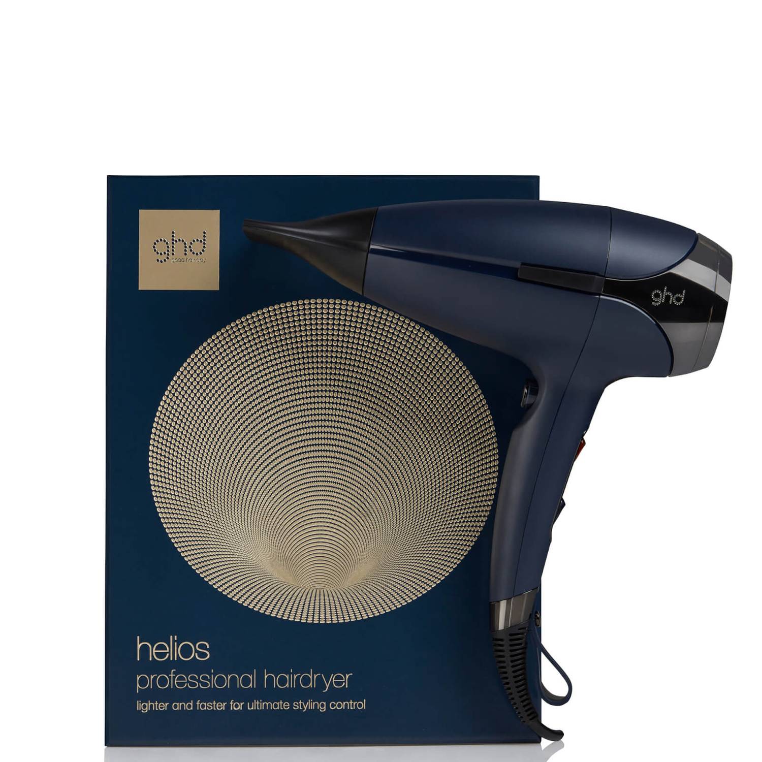 2026 2025 Sèche-Cheveux ghd Helios Bleu Encre – Haute Performance, Brillance 30% en Plus et Coiffage Ultra-Rapide