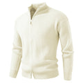 Gilet coupe ajustée en coton zip frontal fermeture pour homme