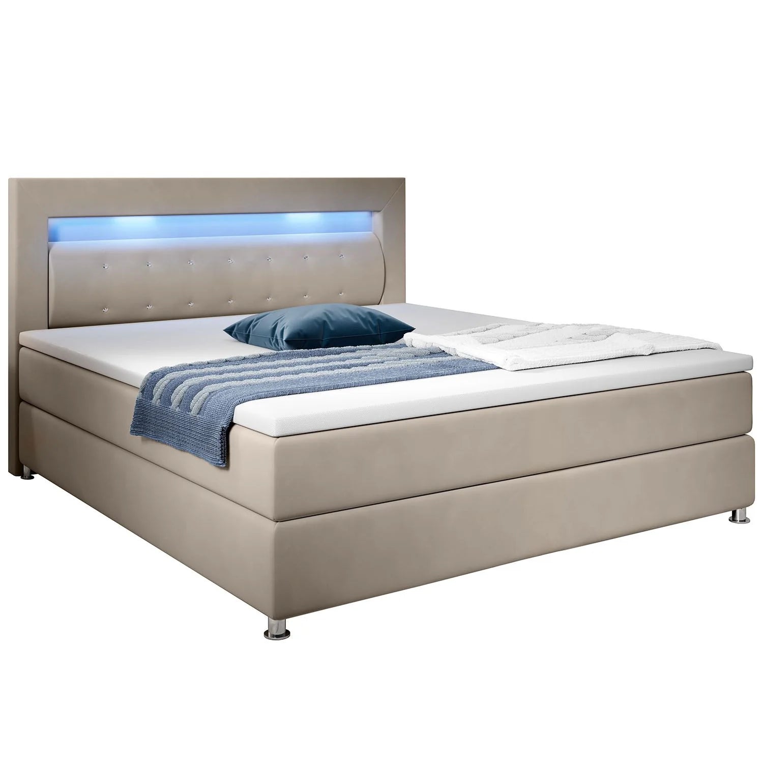 2026 Boxspringbett Vancouver - Stoff
