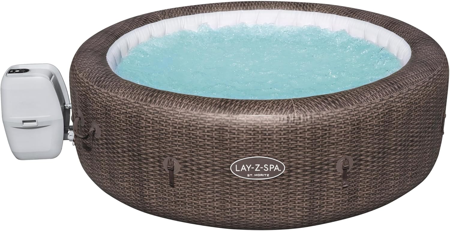 2026 Spa gonflable rond BESTWAY Lay-Z-Spa® Miami Airjet™ 2 - 4 personnes
