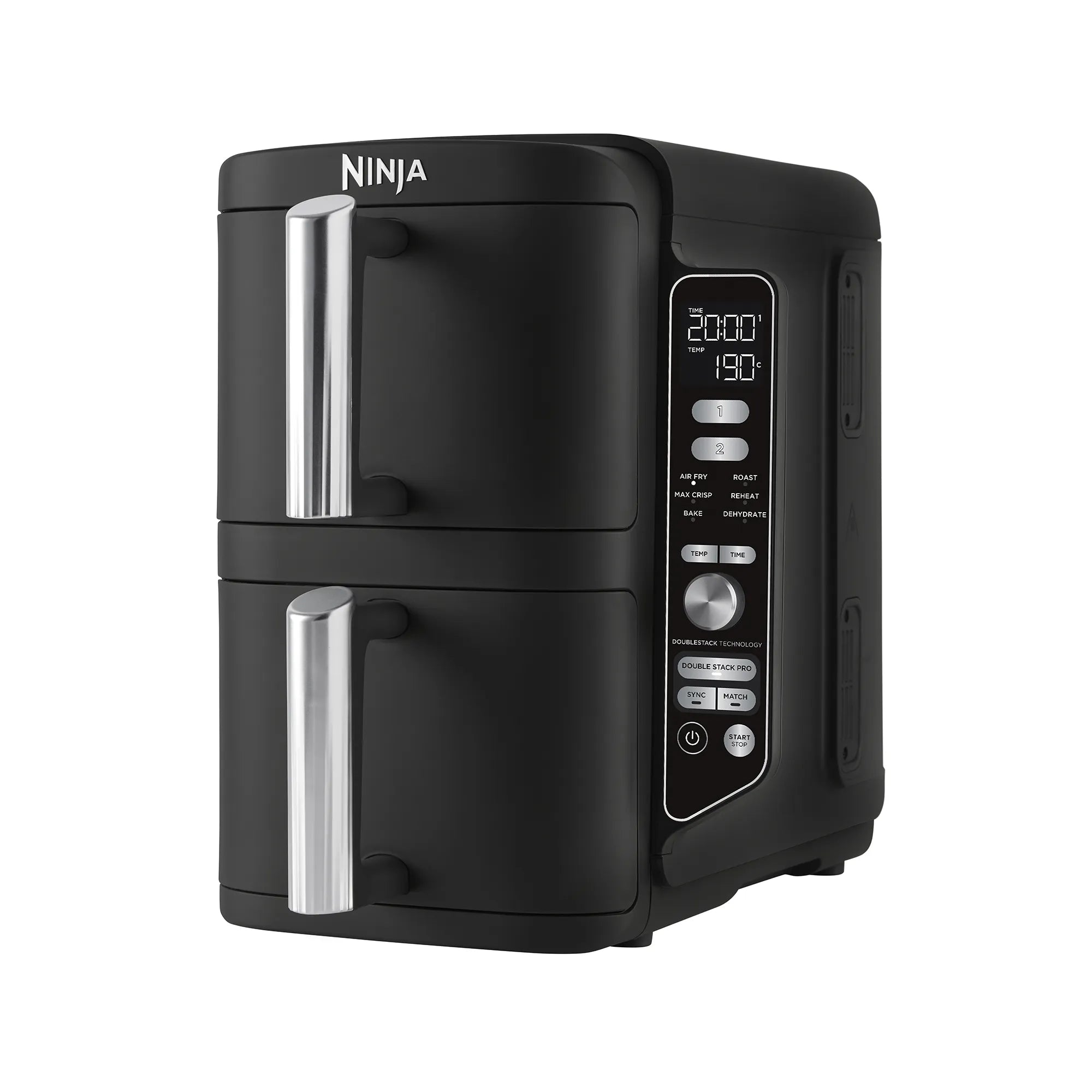 2026 2025 Friteuse à Air Ninja DoubleStack XXXL 9,5 L à 2 Tiroirs