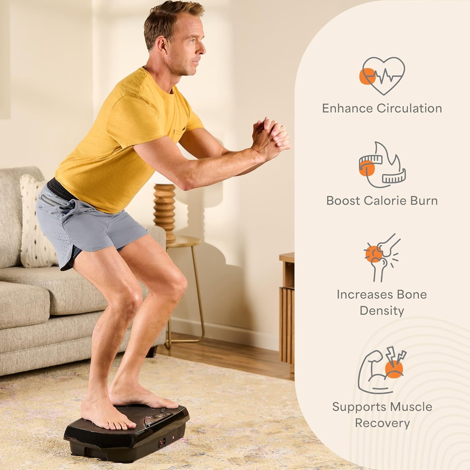 2026 2025 Lifepro Plateforme Vibrante d’Exercice avec Points d’Acupuncture Magnétiques - Plateforme Vibrante pour Tout le Corps pour Débutants et Récupération - Massage Drainage Lymphatique pour Tonification Musculaire et Fitness Général